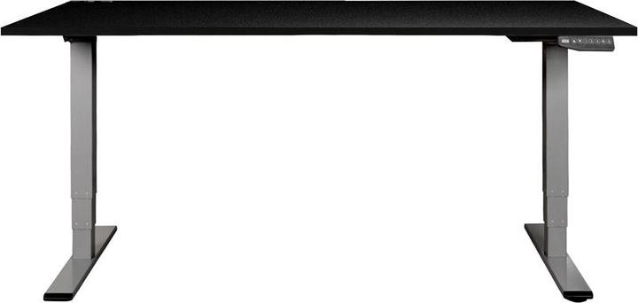 Actual product image Contini höhenverstellbarer Bürotisch 180 x 80 cm schwarz / Gestell grau