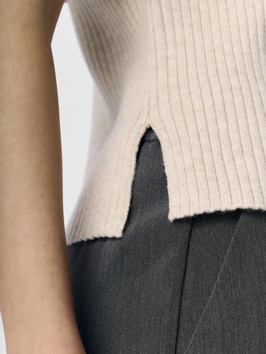 Produktbild Object Geripptes Strickoberteil (M)