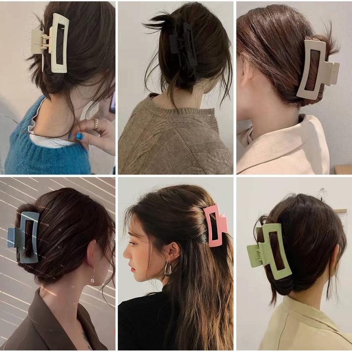 Produktbild Activity Board Haarspangen Gross Rutschfeste Haarspange Rechteckige Haarspangen (1 Stk.)