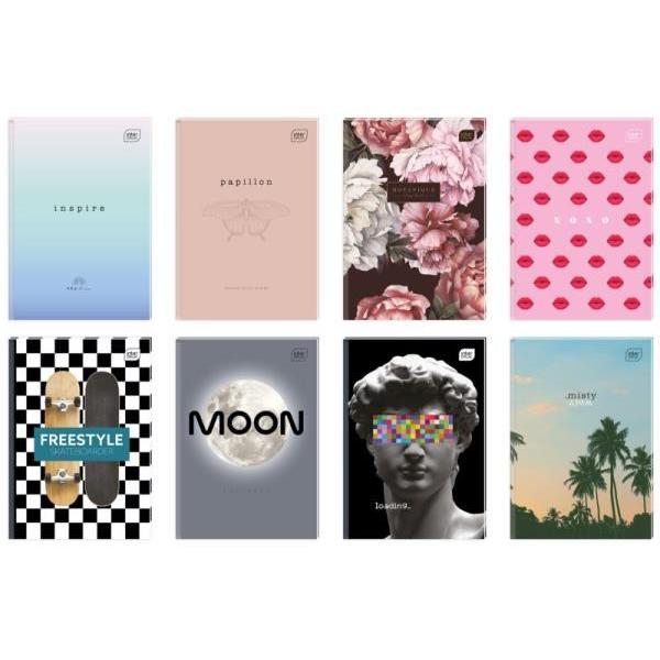 Interdruk, Quaderni + Bloc notes, Brulion A5 96k kratka p5 mix cena za 1szt (A5)