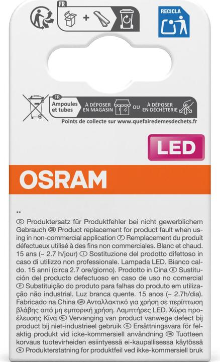 Produktbild Osram LED Leuchtmittel LED STAR PAR16 5.6W 827 GU10 Warm weiss 4099854457425 (GU10, 5.60 W, 620 lm, 6 x, E)