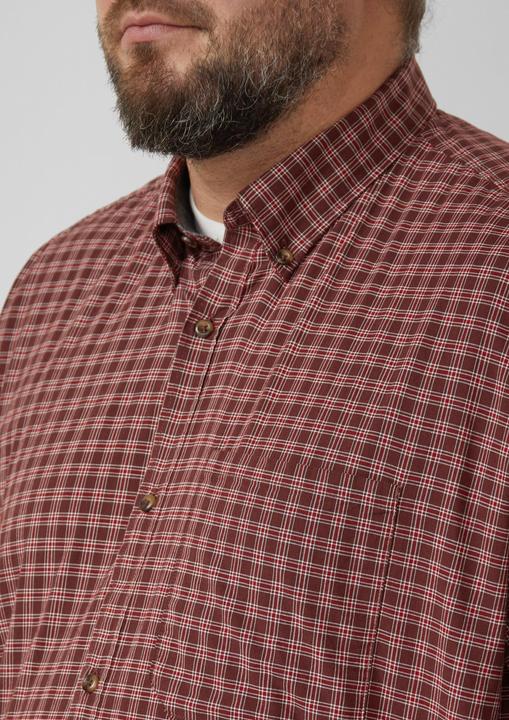 Immagine prodotto s.Oliver Hemd Regular Fit: Elastisches Button-Down-Hemd mit Karomuster (5XL)