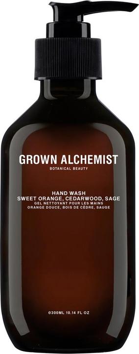 Immagine prodotto Grown Alchemist GROWN Beauty - Lavamani: arancia dolce, legno di cedro e salvia (Sapone liquido, 300 ml)