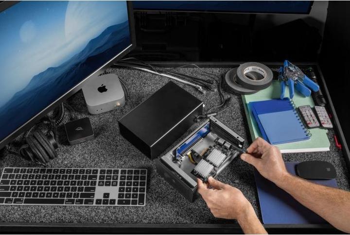 Produktbild OWC Mercury Helios 5S Thunderbolt™ 5 (USB-C) PCIe and Connectivity Expansion Solution