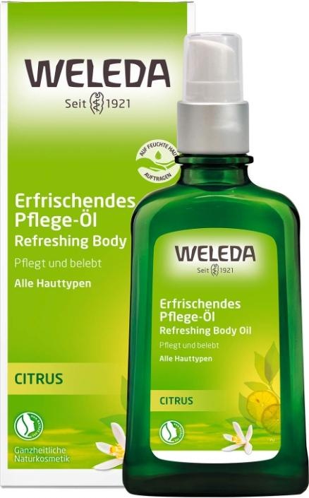 Actual product image Weleda Citrus Refreshing (Body oil, 100 ml)