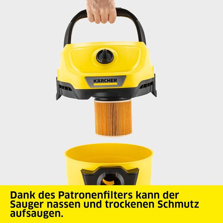 Actual product image Kärcher WD 3 V-17/4/20 Wet and Dry Vacuum Cleaner (Wet dry vacuum cleaner)