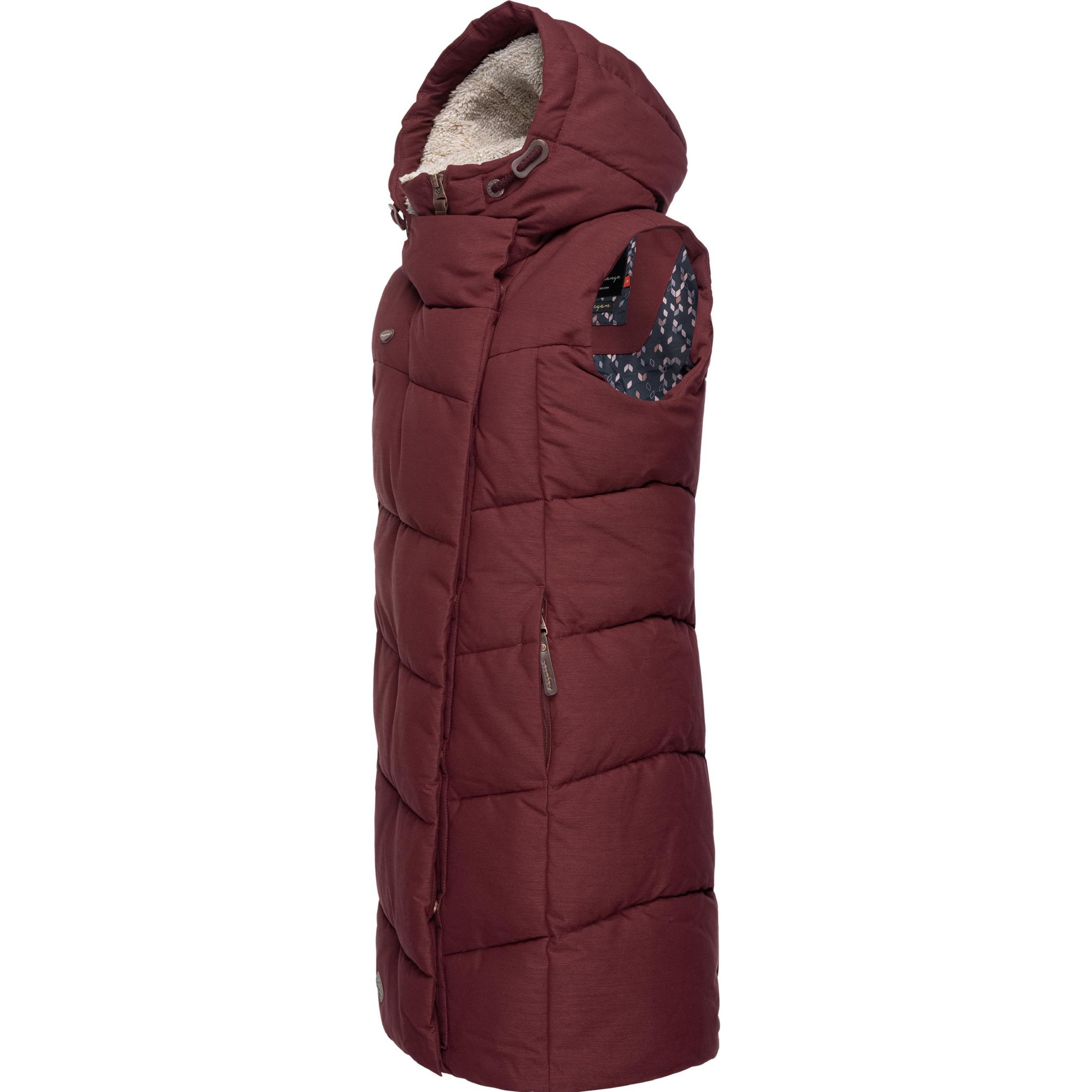 Ragwear, Damen, Weste, Pavla Vest, Rot, (XXL)