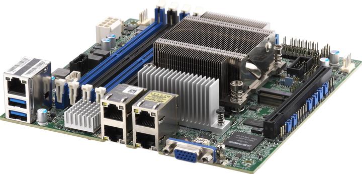 Actual product image Supermicro M11SDV-8C-LN4F (AMD SoC, Mini-ITX)