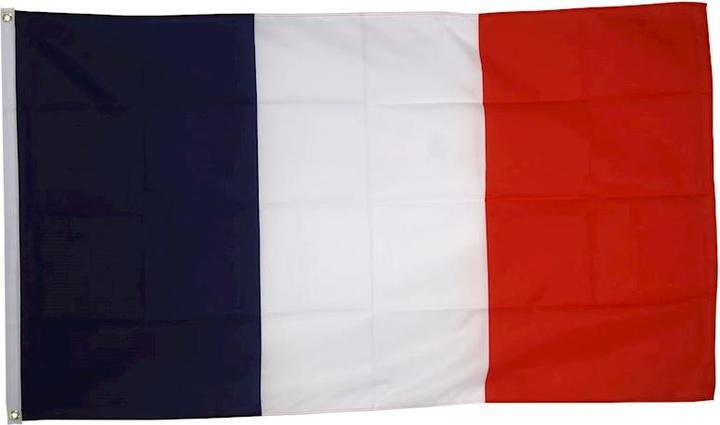 Rainbow Frankreich Fahne mit Metallösen (90 x 60 cm)