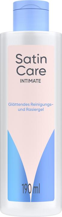 Gillette Satin Care Intimpflege 2-in1 Reinigungs- und Rasiergel 190 ml Intimpflege 190 ml (Intimgel)