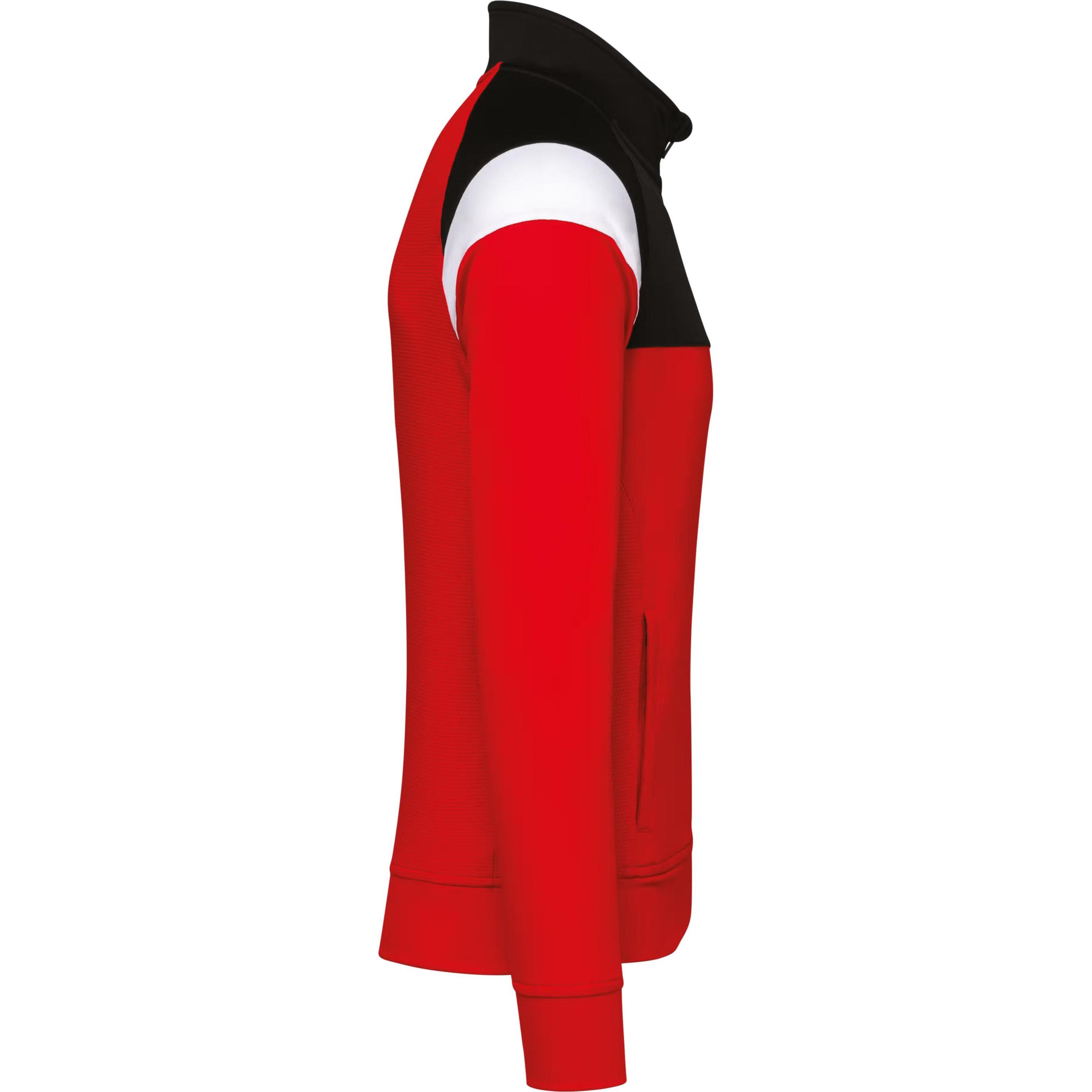 Proact, Jacke, 1/4-Zip-Trainingsjacke (XL), Rot, XL