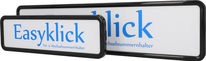 Produktbild Easyklick Kennzeichenhalter (Front + Heck, Langformat)