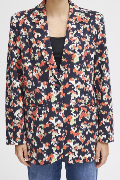 Actual product image Ichi IHKATE PRINT OVERSIZE BL 20120502 (S)