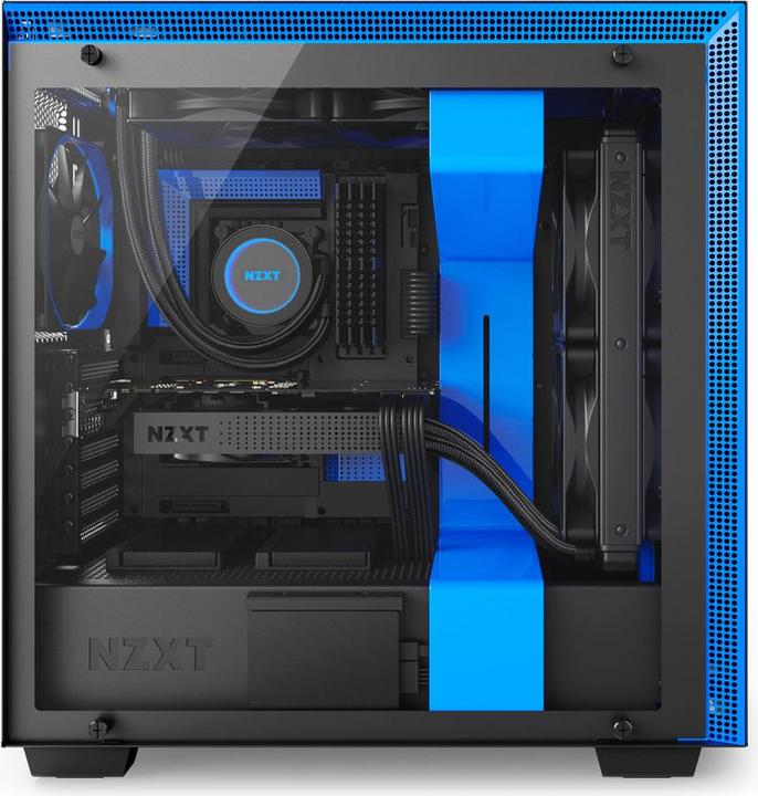 Immagine prodotto NZXT H700 - Blu (ATX, mATX, Mini-ITX, E-ATX)
