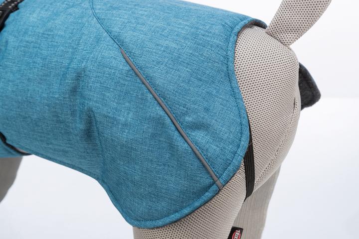 Actual product image Trixie Riom, winter coat, for a dog, blue, M: 50 cm (M, Dog coat)