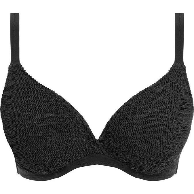 Freya, BH, plunge-bh mit bügel ibiza waves, Schwarz, (95 E)