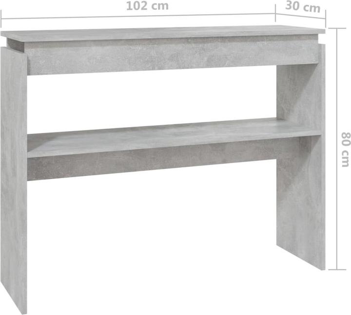 Image du produit vidaXL Konsolentisch (30 x 102 x 80 cm)