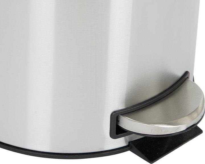 Image du produit Esprit Papierkorb mit Pedal Home Silberfarben Edelstahl Polypropylen 12 L (12 l)