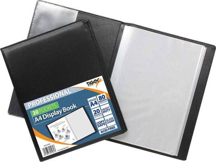 Tiger Stationery Livre d'affichage A4