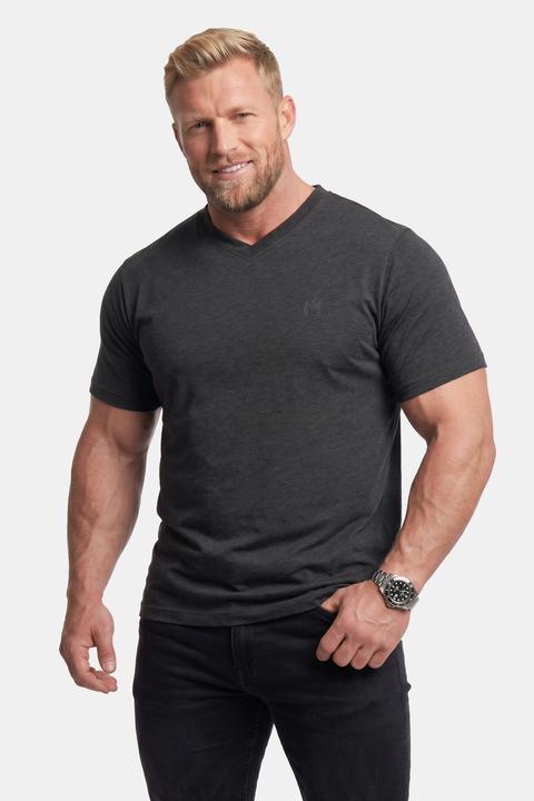 Immagine prodotto Men+ T-Shirt, Basic, 2er-Pack, Halbarm, V-Ausschnitt (XL)