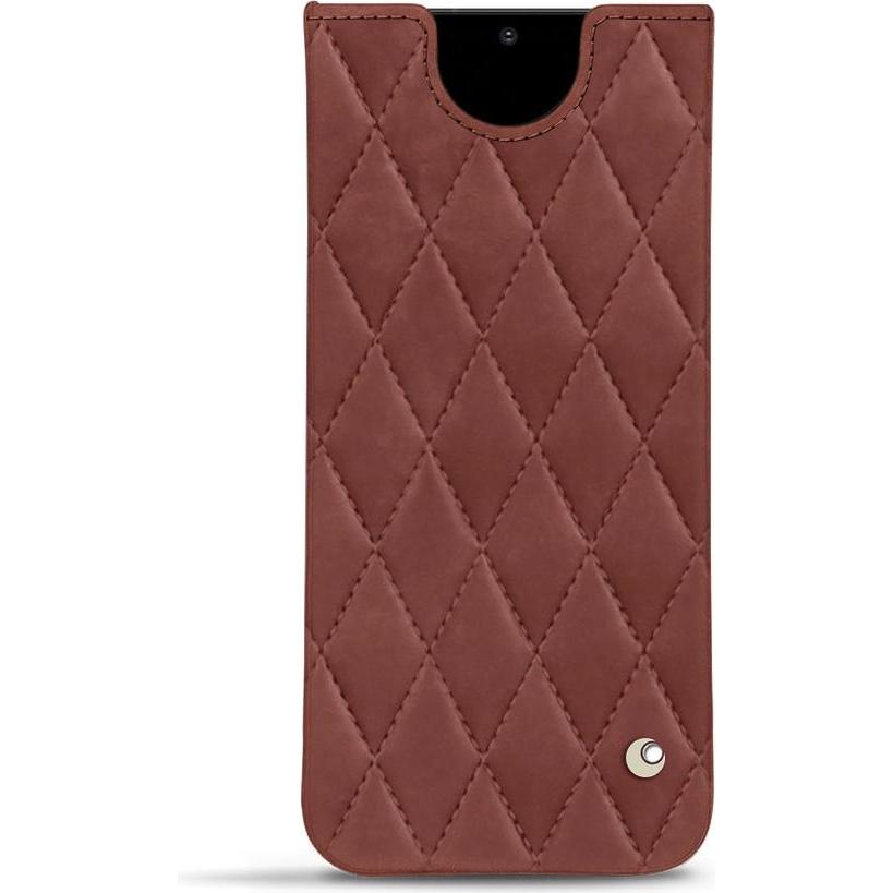 Noreve Lederschutzhülle (Samsung Galaxy S20 Ultra 5G), Smartphone Hülle, Rot