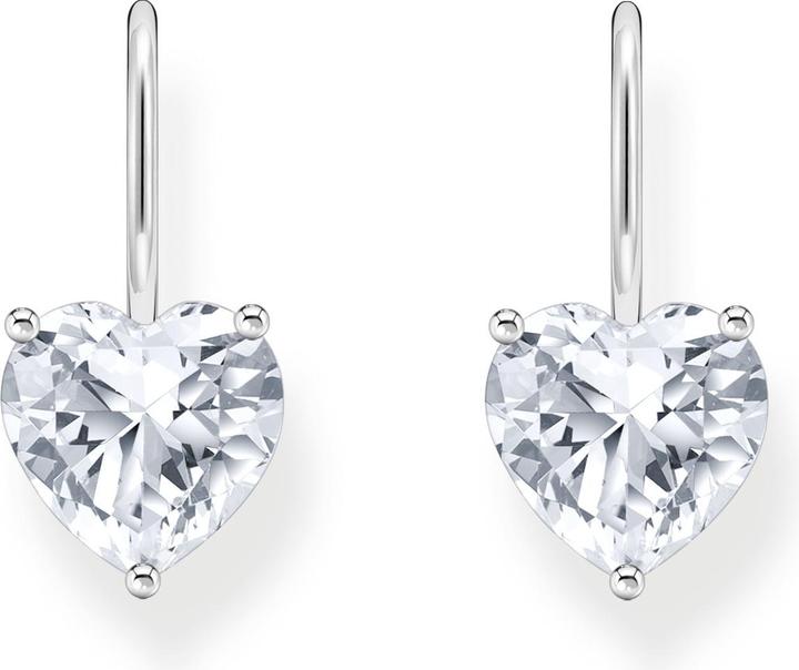 Immagine prodotto Thomas Sabo Orecchini con cuore di zirconi bianchi in argento (Argento 925)