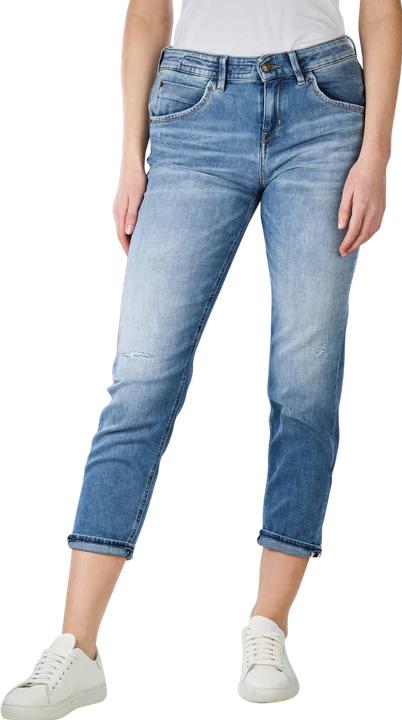 Actual product image Drykorn Low Waist Like Jeans Relaxed Carrot Fit Blue (W25/L32)