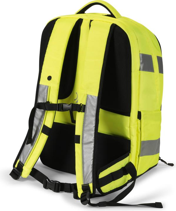 Dicota Backpack Hi-Vis 32 - 38 litres - yellow (38 l)
