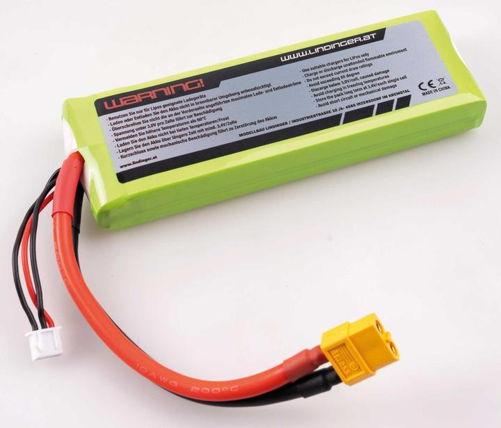 Actual product image Wellpower LIPO AKKU ULTIMA GT II 5200 mAh / 7,4 Volt 2S 40/80C CH5/8 XT-60 (7.40 V, 5200 mAh)