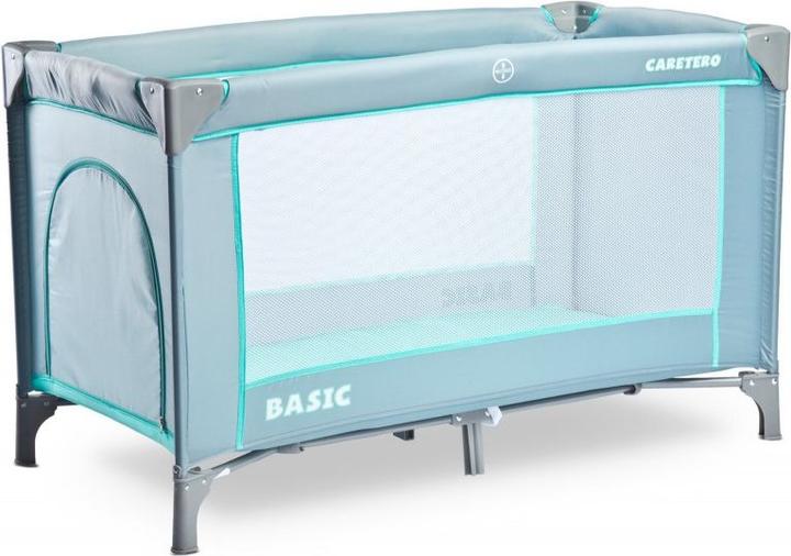 Image du produit Caretero Lit De Voyage Basic Gris (120 x 60 cm)