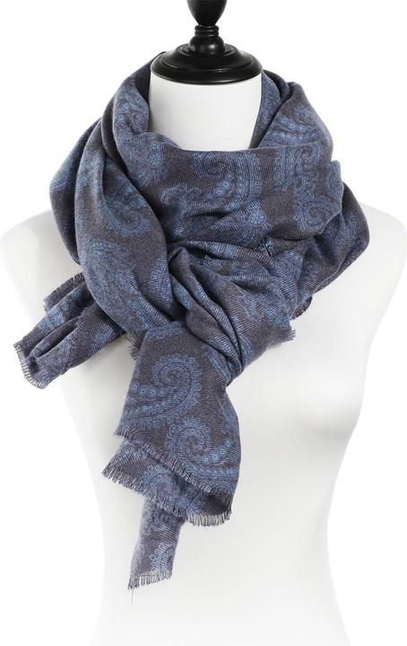 Only-Bags.Store Schals Weiche Warme Stola Herbst Winter Bedruckter Langschal