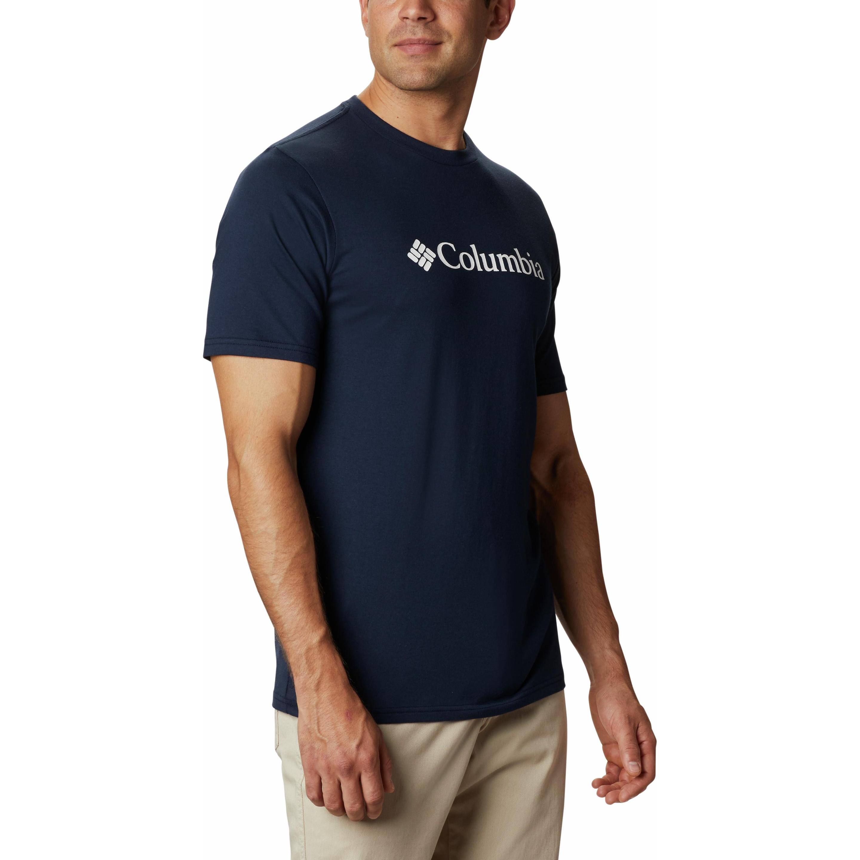 Columbia, Herren, Shirt, CSC Basic Logo Short Sleeve, Blau, (XS)