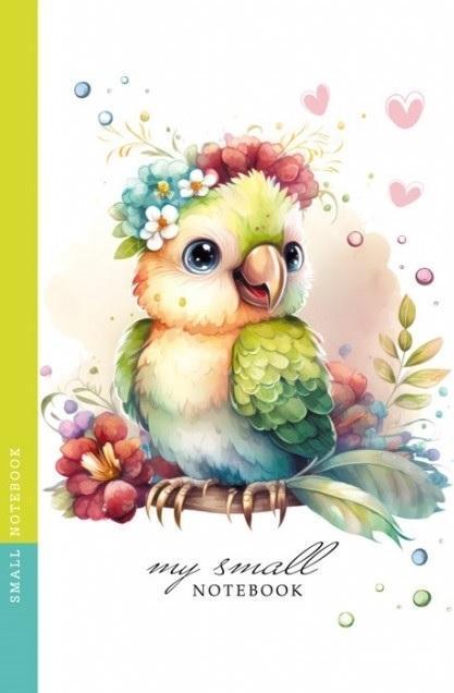 Immagine prodotto Teka Dekoratives Notizbuch 105x148/64K Raster TW Parrot (64K, Copertina rigida)