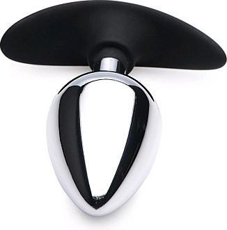 Actual product image Master Series Dark Invader Anal Plug Metal Large