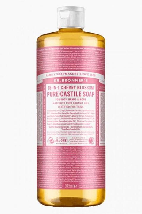 Productafbeelding Dr. Bronner's Pure Castile Vloeibare Zeep Kersenbloesem 945 ml (945 ml)