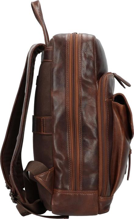 Image du produit Greenburry Sac à dos en cuir Rugged 39 cm pour ordinateur portable (17 l)