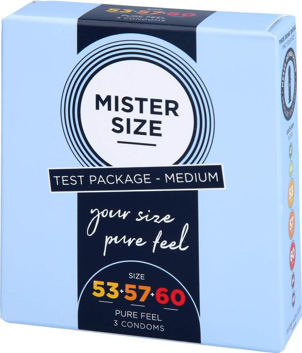 Image du produit Mister Size Moyen (53-57-60) (3 pcs)