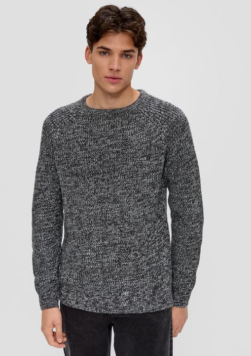 Actual product image s.Oliver Strickpullover Strickpullover mit Raglanärmeln (XXL)