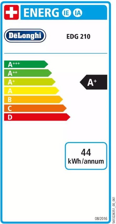 Label énergétique De'Longhi Piccolo XS (NESCAFÉ Dolce Gusto)