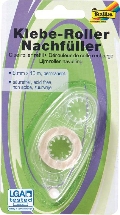 Actual product image Folia Glue Roller Refill Pack, 8mmx10m