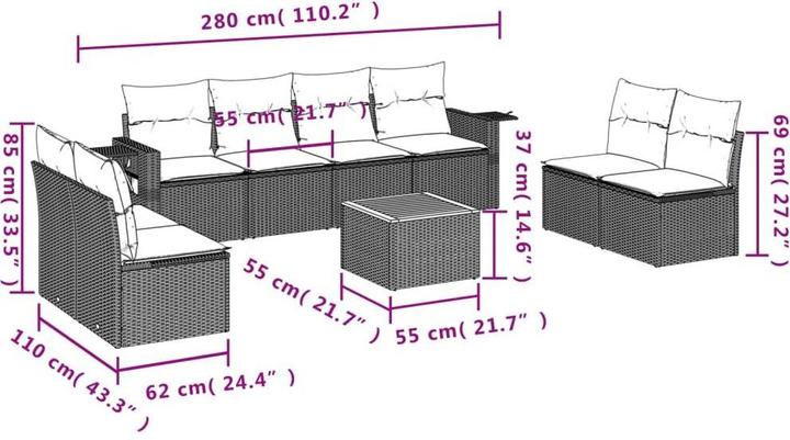 Produktbild vidaXL Vicente