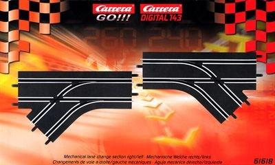 Actual product image Carrera Mechanical turnout for Go