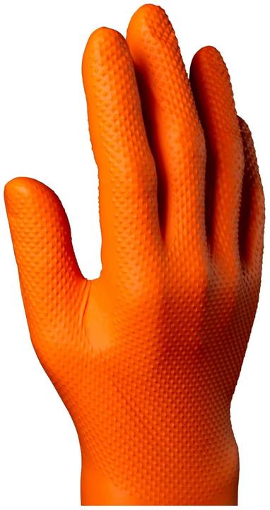 Lovehoney Einweghandschuh Max Grip Nitril, 100 Stück, M, Orange