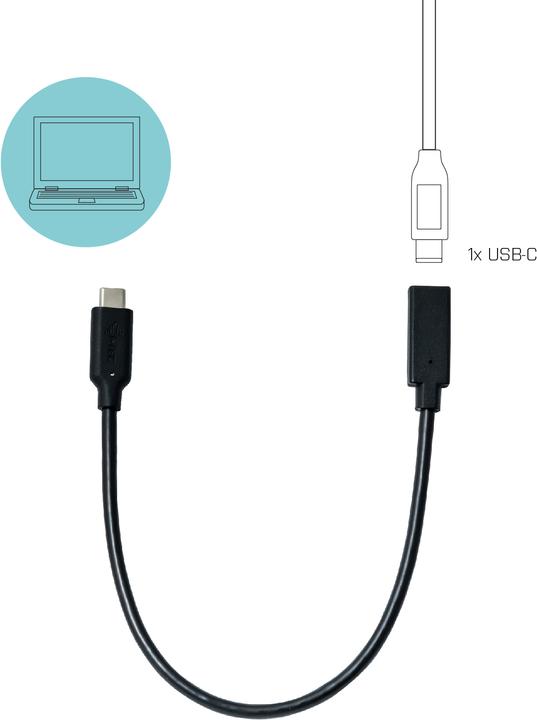 Produktbild i-tec C31EXTENDCBL (0.30 m, USB 3.1)