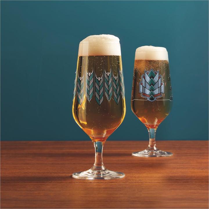 Actual product image Ritzenhoff Pilsgläser mit Motiv Brauchzeit (0.37 l, 2 x)