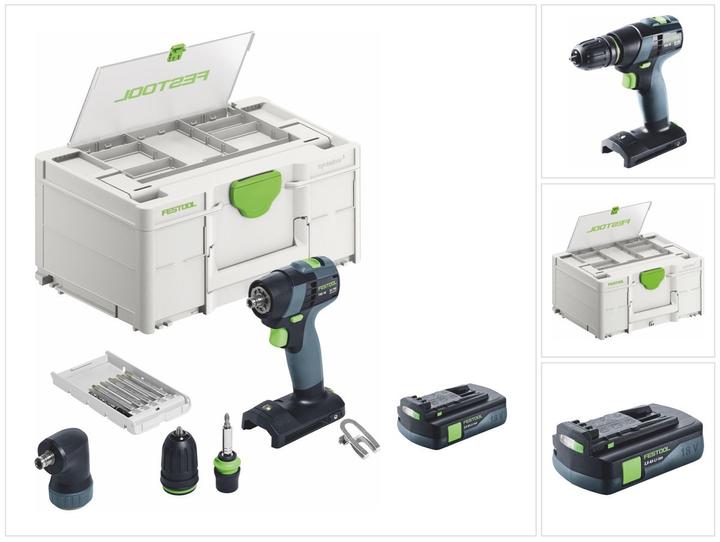Actual product image Festool TXS 18-Basic set (Drill driver)