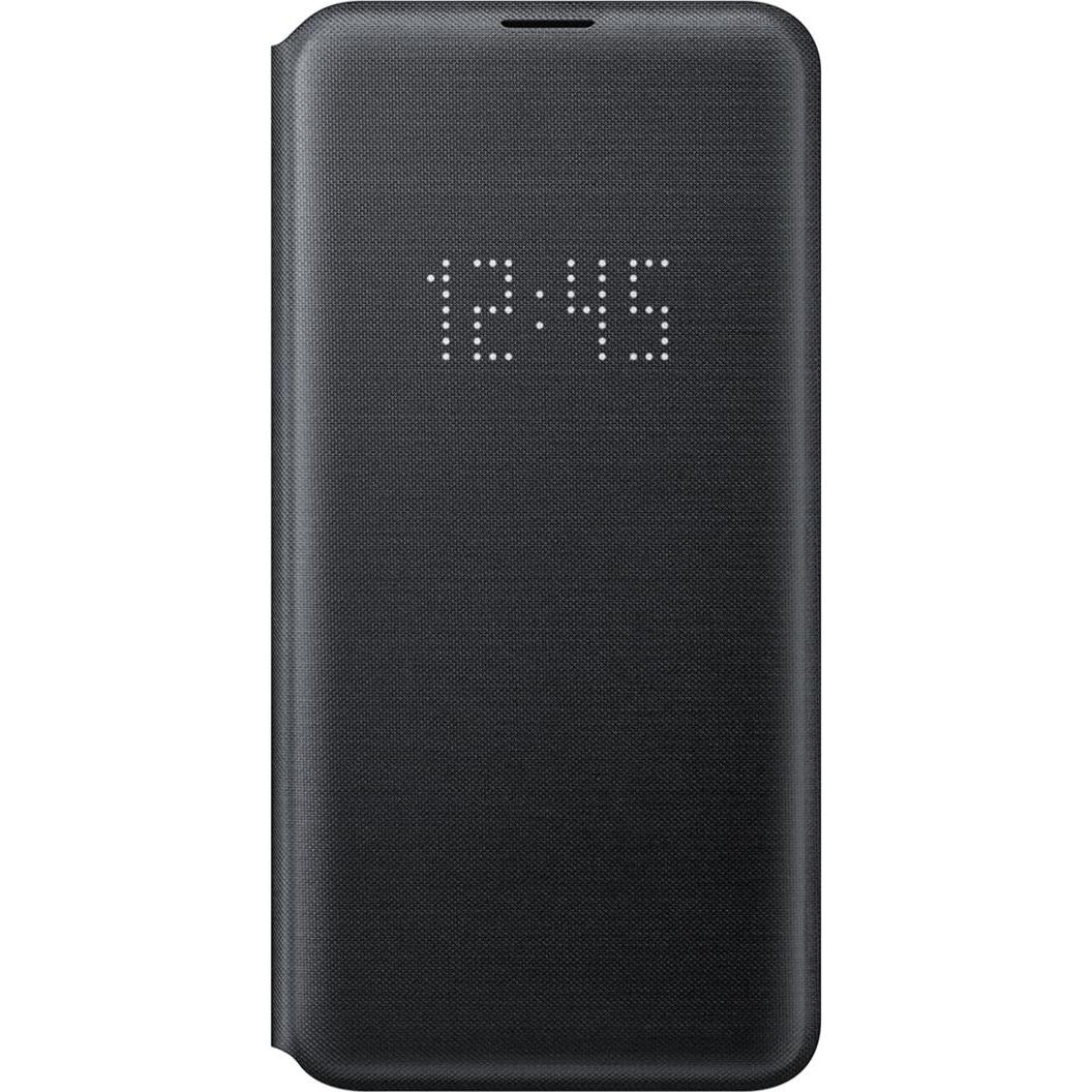 Samsung LED View Cover (Samsung Galaxy S10e), Smartphone Hülle, Schwarz