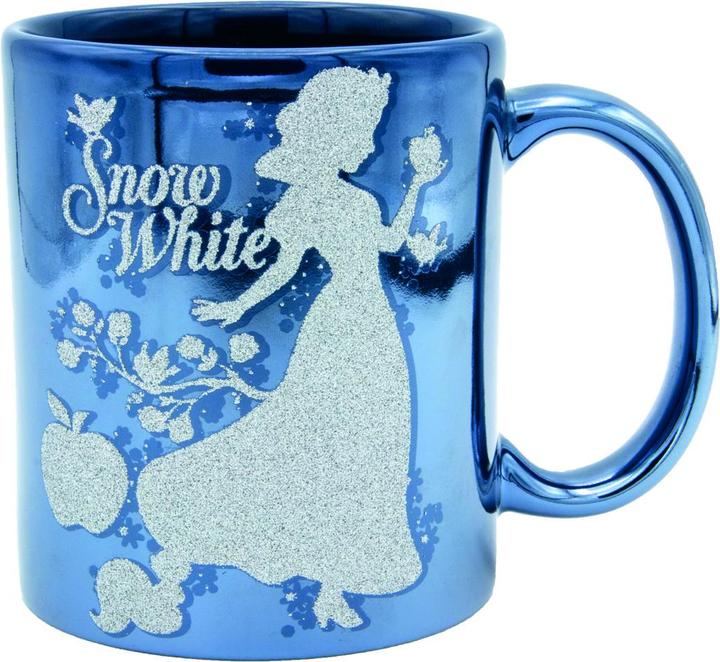 Actual product image Disney Princess Cinderella And Snow White Ceramic Mug With Glitter (320 ml)