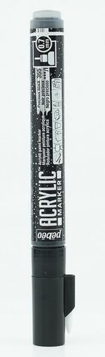 Image du produit Pebeo Acrylic Marker Pointe extra fine 0,7mm (Eldes Noir, 0.70 mm)