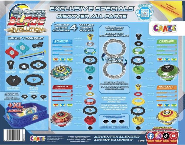 Actual product image Craze Blade